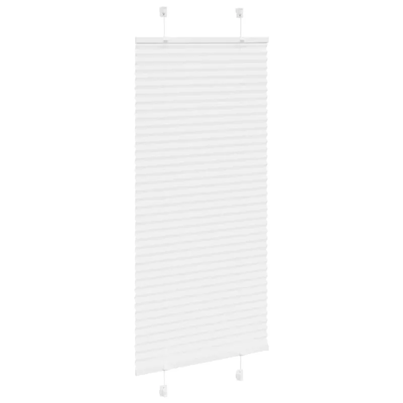 plisuota žaliuze balta 60x150 cm audinio plotis 59,4 cm