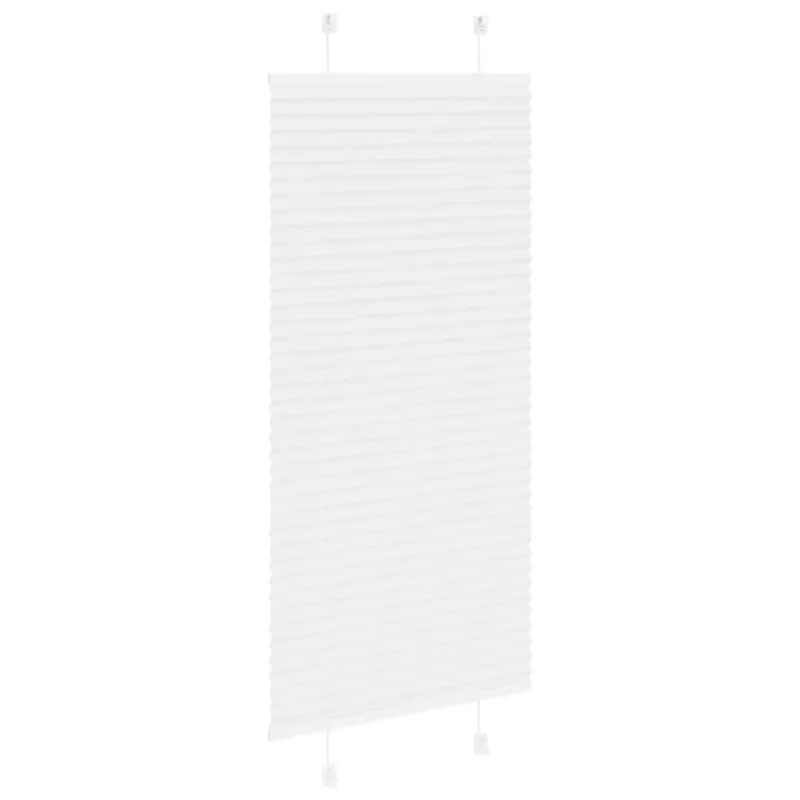 Plisuota žaliuze balta 65x150 cm audinio plotis 64,4 cm