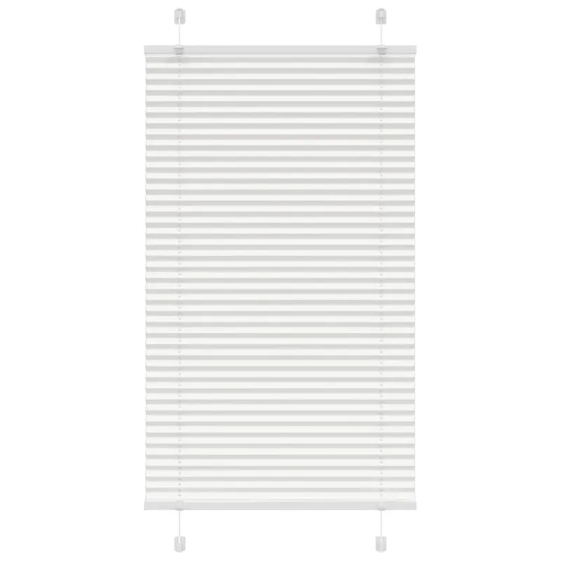 plisuota žaliuze balta 75x150 cm audinio plotis 74,4 cm