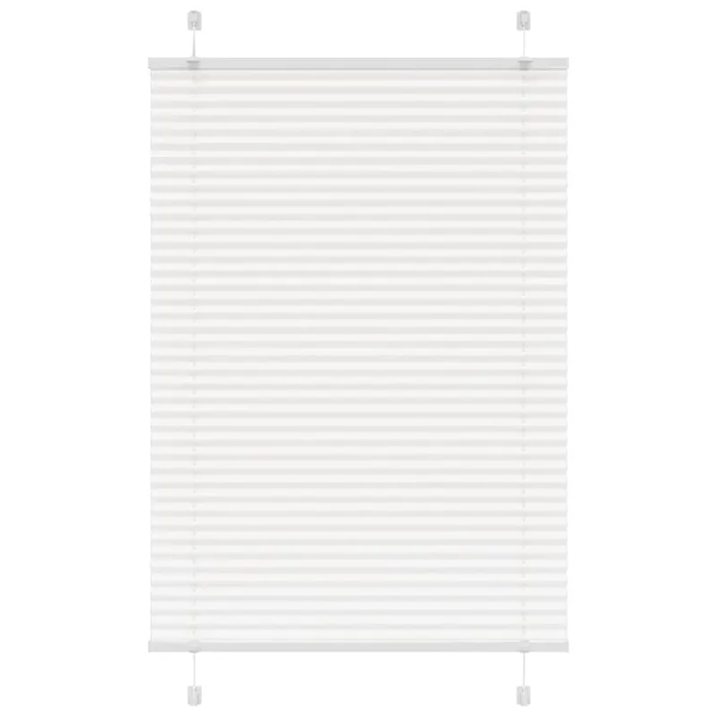 Plisuota žaliuze balta 100x150 cm Audinio plotis 99,4 cm