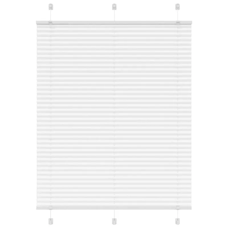 plisuota žaliuze balta 105x150 cm audinio plotis 104,4 cm