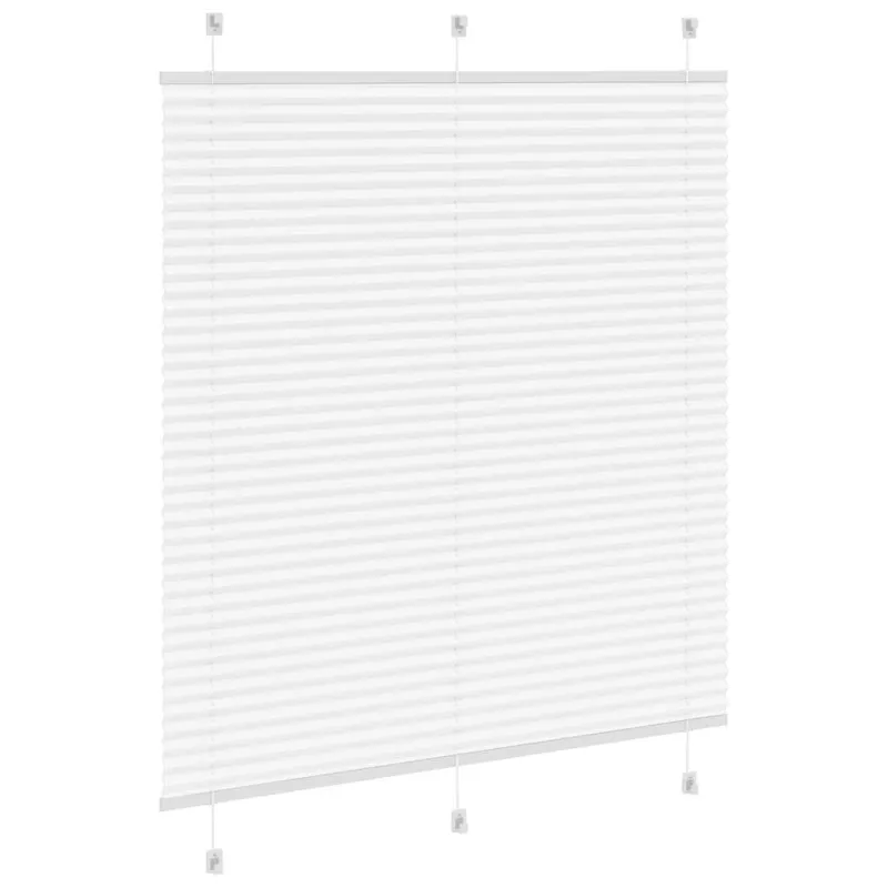 plisuota žaliuze balta 115x150 cm audinio plotis 114,4 cm