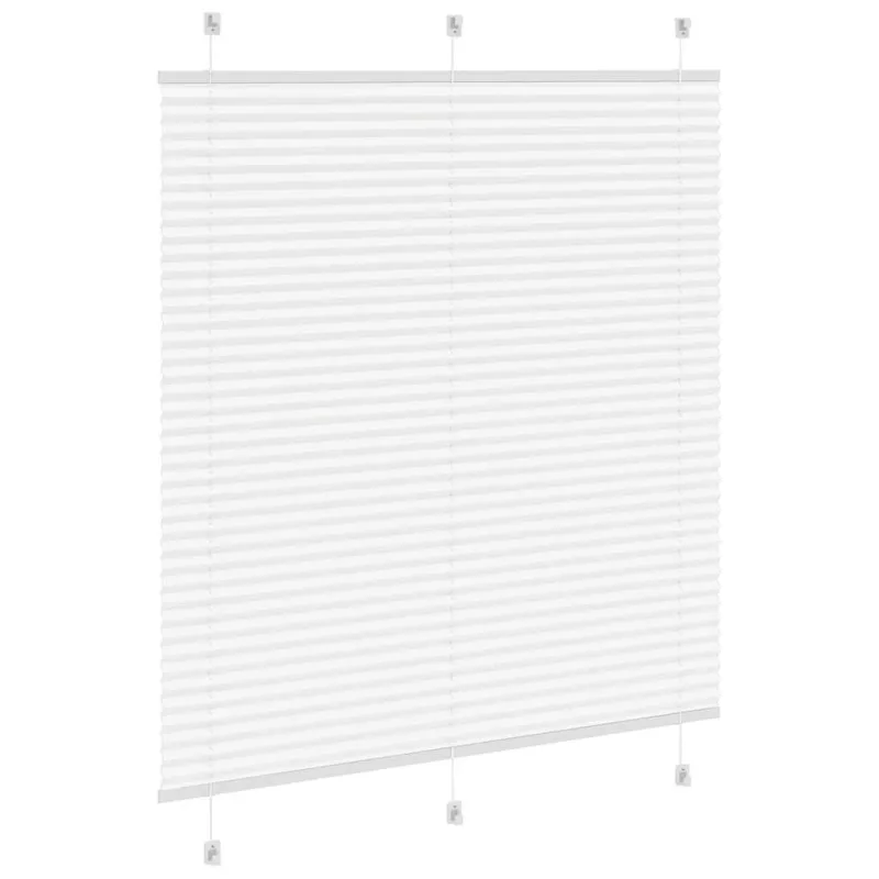 Plisuota žaliuze balta 120x150 cm Audinio plotis 119,4 cm
