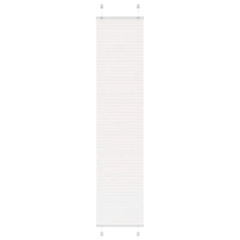 plisuota žaliuze balta 50x200 cm audinio plotis 49,4 cm