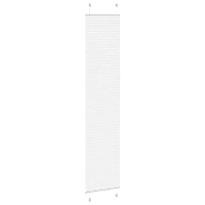 plisuota žaliuze balta 50x200 cm audinio plotis 49,4 cm