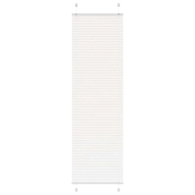 plisuota žaliuze balta 60x200 cm audinio plotis 59,4 cm