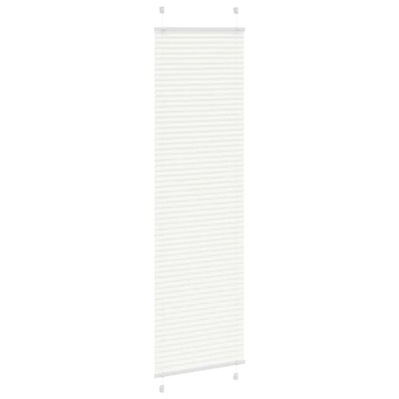plisuota žaliuze balta 60x200 cm audinio plotis 59,4 cm