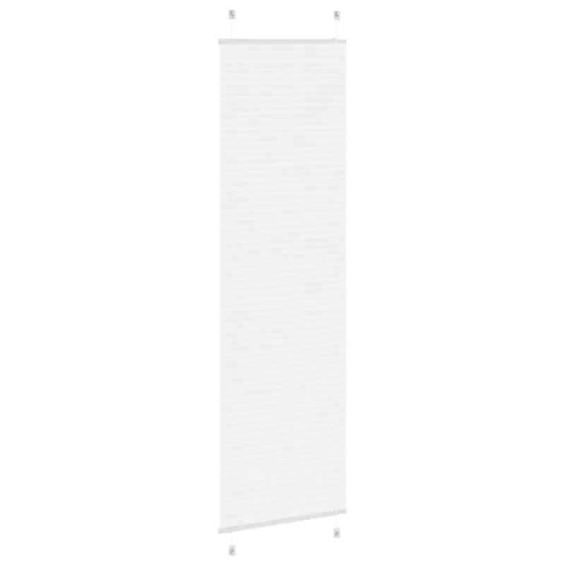 plisuota žaliuze balta 65x200 cm audinio plotis 64,4 cm