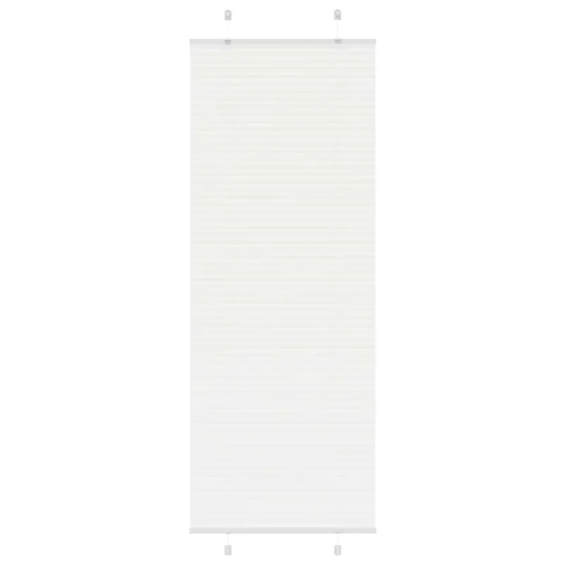 plisuota žaliuze balta 75x200 cm audinio plotis 74,4 cm