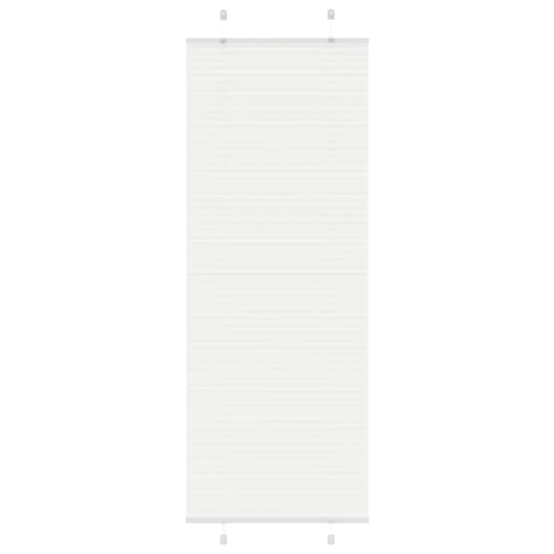 Plisuota žaliuze balta 80x200 cm audinio plotis 79,4 cm
