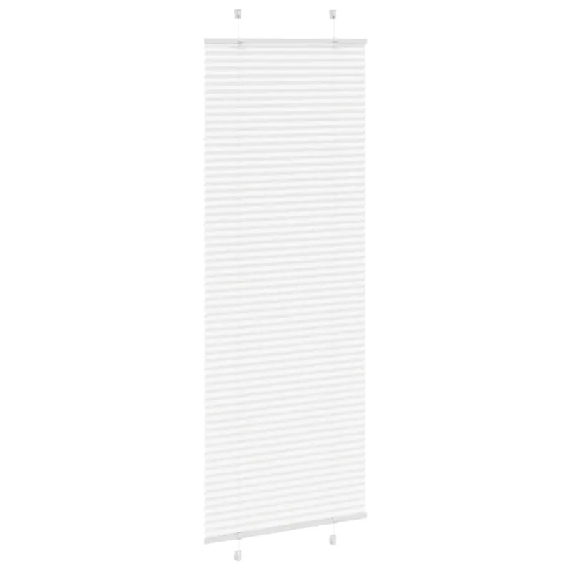 Plisuota žaliuze balta 80x200 cm audinio plotis 79,4 cm