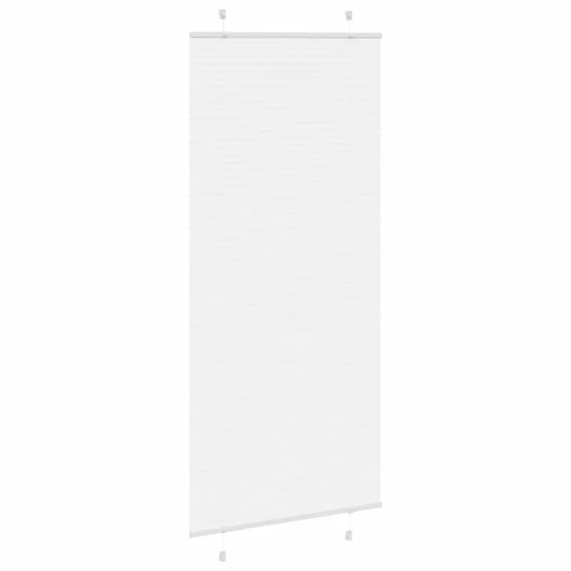 plisuota žaliuze balta 85x200 cm audinio plotis 84,4 cm