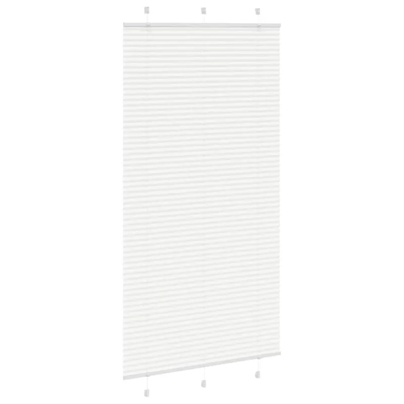 plisuota žaliuze balta 105x200 cm audinio plotis 104,4 cm