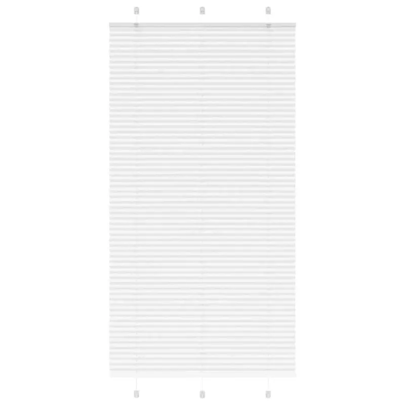 plisuota žaliuze balta 110x200 cm audinio plotis 109,4 cm
