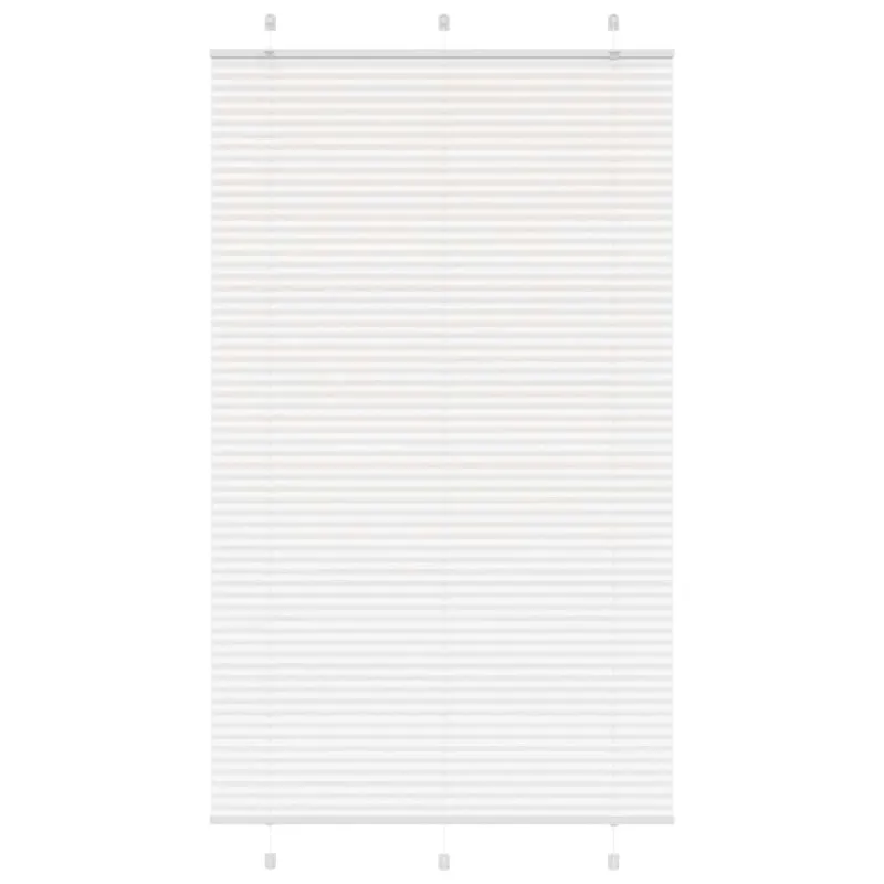 plisuota žaliuze balta 120x200 cm audinio plotis 119,4 cm