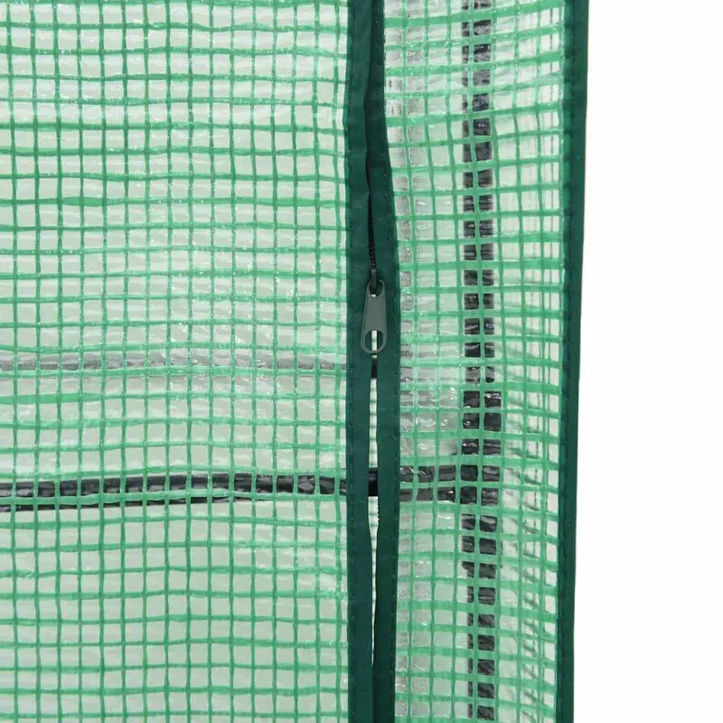 Pakeltas lysvė su šiltnamio uždanga, rotango imitacija, 160x40x123 cm