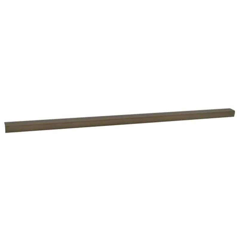 Laiptų profiliai 10 pcs Ruda 67 x 3 x 2 cm Aliuminis