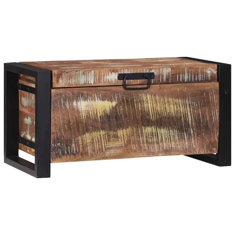 Saugojimo dėžės 60 x 30 x 30 cm Perdirbtos medienos masyvas