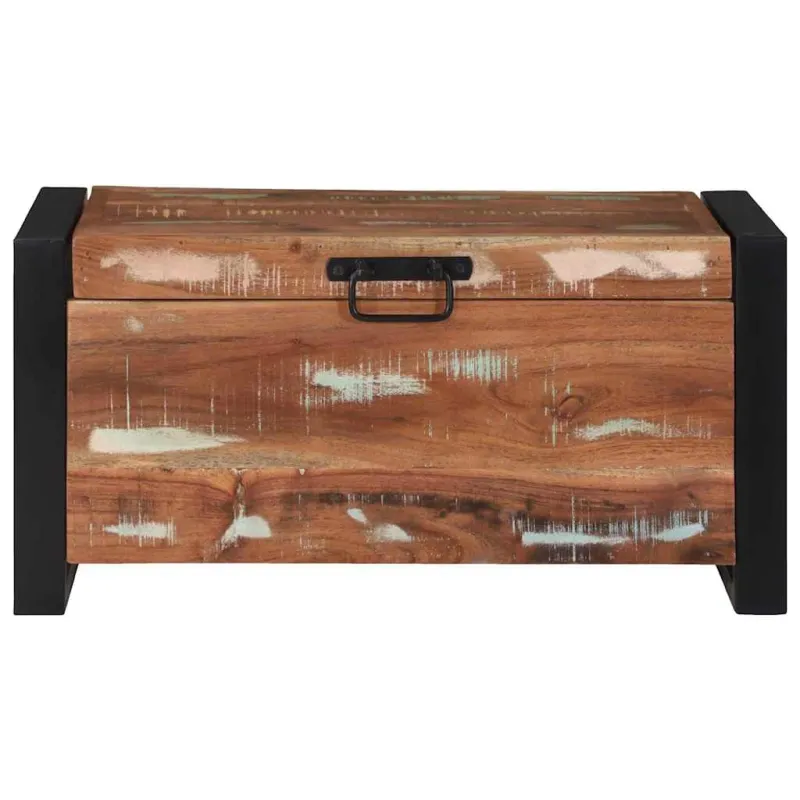 Saugojimo dėžės 60 x 30 x 30 cm Perdirbtos medienos masyvas