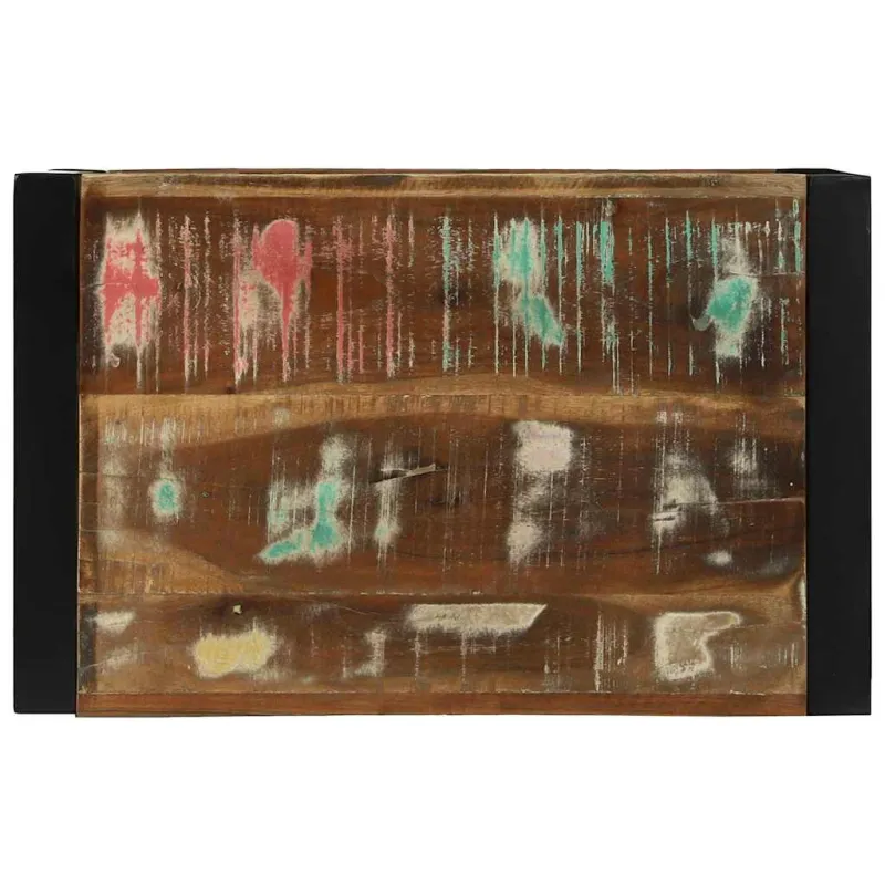 Sieninis Kubas Ruda 55 x 35 x 40 cm Kietas atkurtas medis