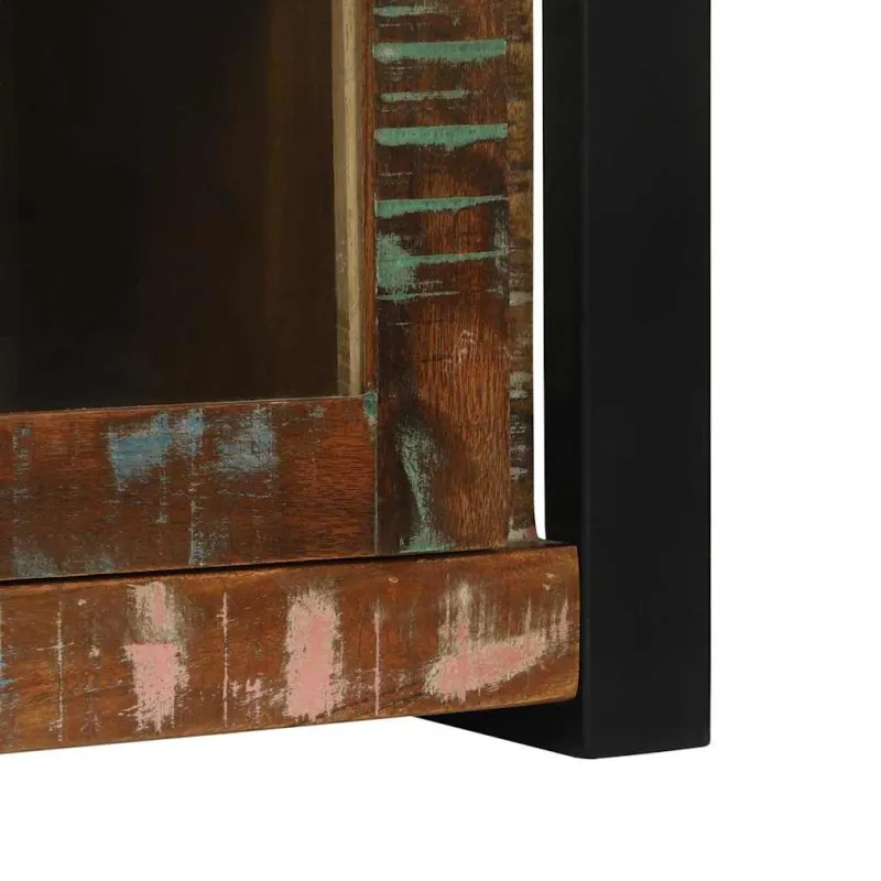 Vonios spintelė Ruda 40 x 30 x 60 cm Kietas atkurtas medis