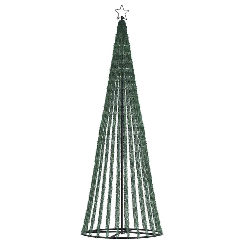 LED Kalėdų eglutė 475 LED Šiltai balta 247 cm