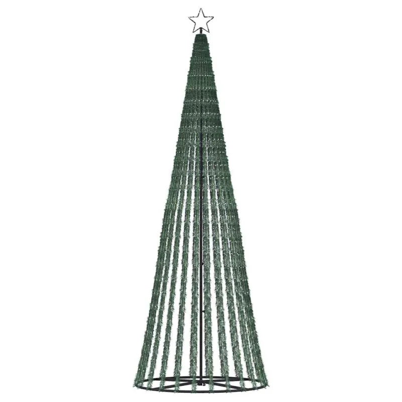 LED Kalėdų eglutė 475 LED Šiltai balta 247 cm