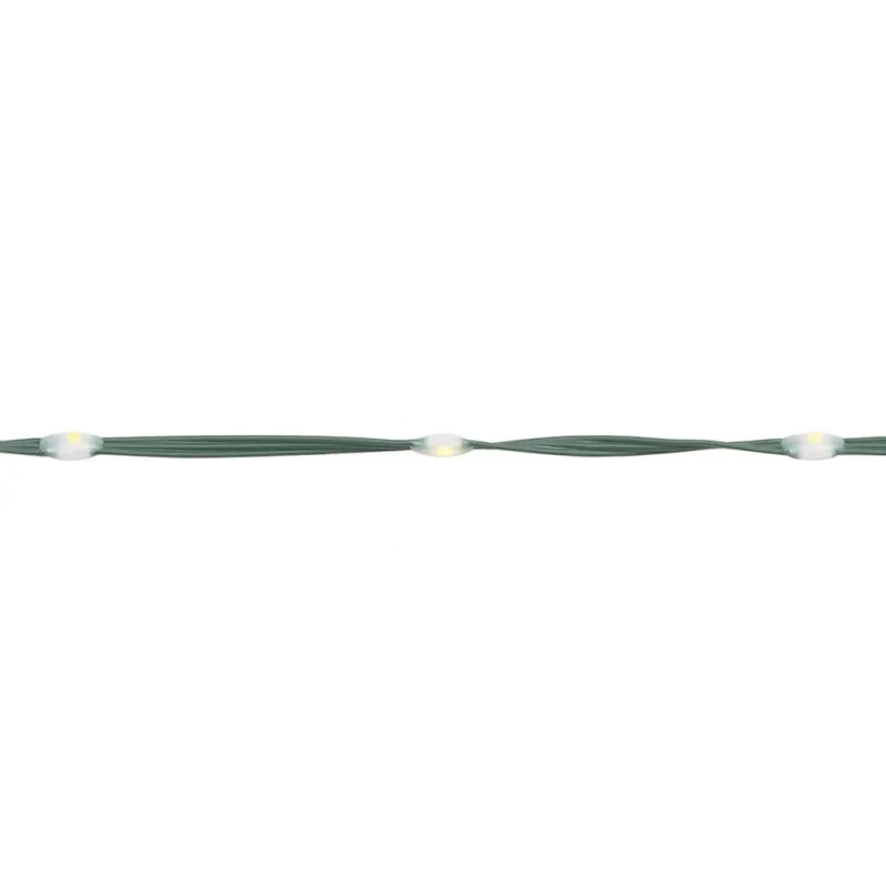 LED Kalėdų eglutė 1028 LEDs Šalta Balta 403 cm