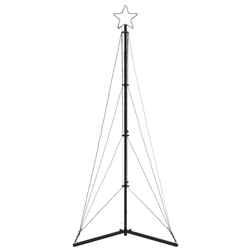 LED Kalėdų eglutė 363 LED Mėlyna 182 cm
