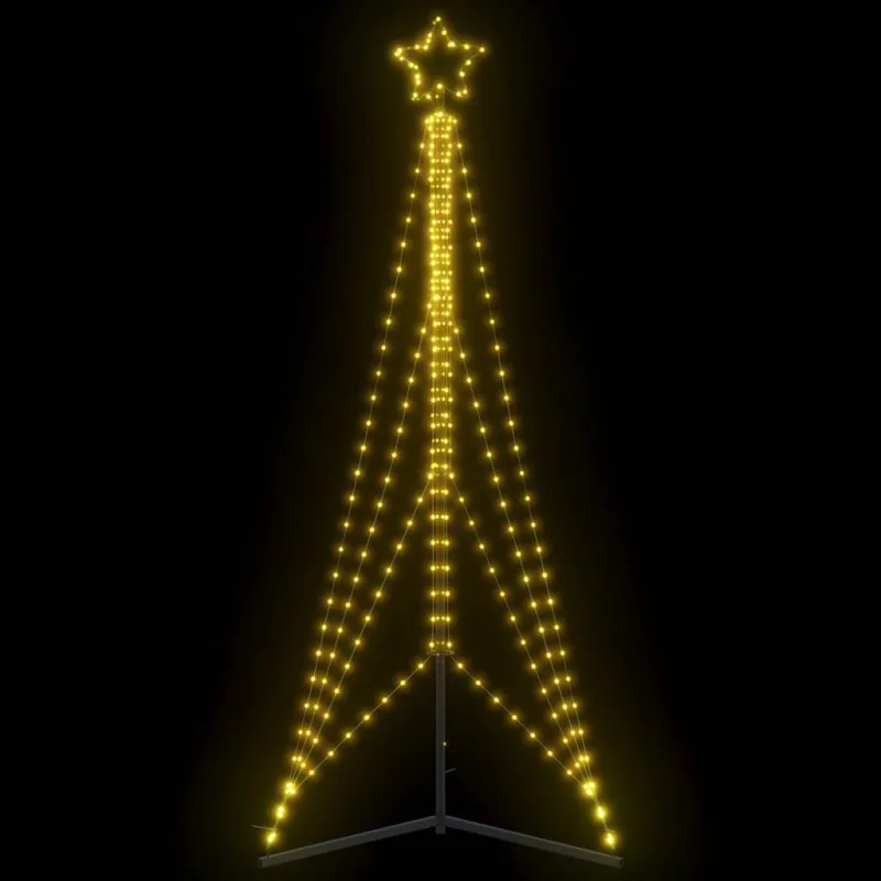 LED Kalėdų eglutė 483 LED Šiltai Balta 240 cm