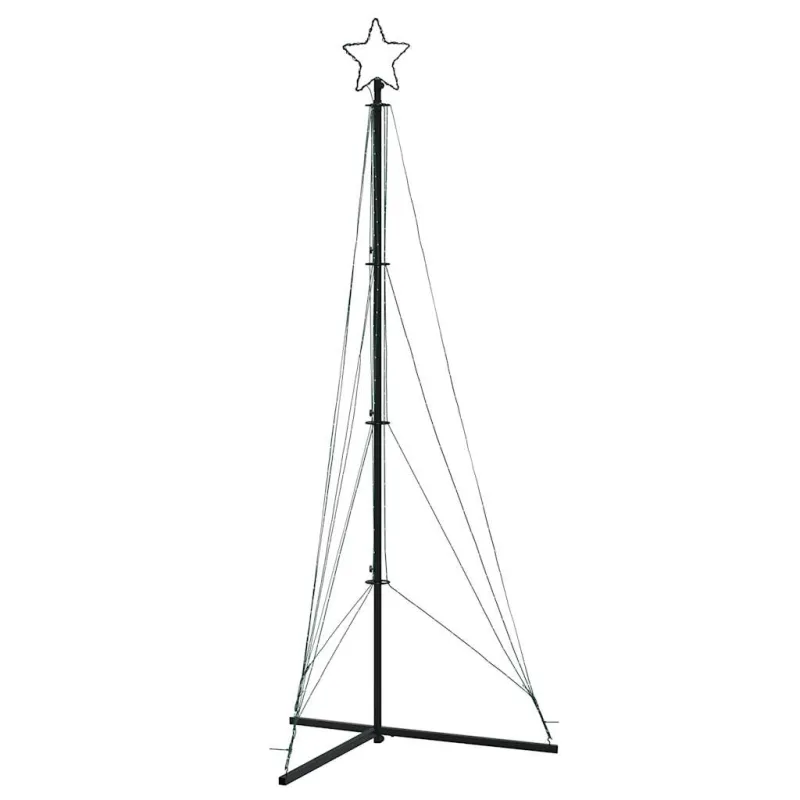 LED Kalėdų eglutė 483 LED Šiltai Balta 240 cm