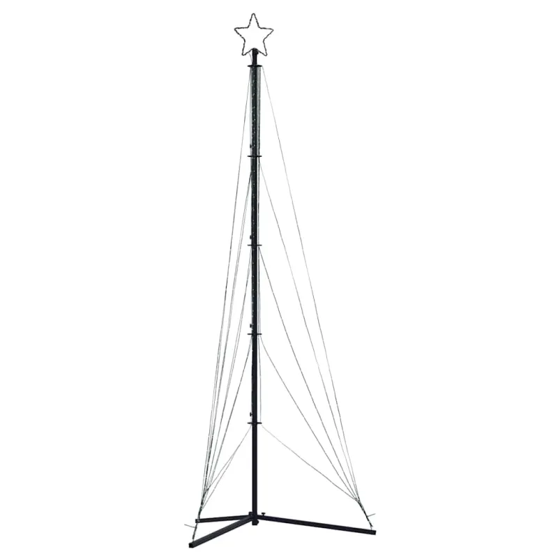 LED Kalėdų eglutė 525 LEDs Šilta Balta 302 cm