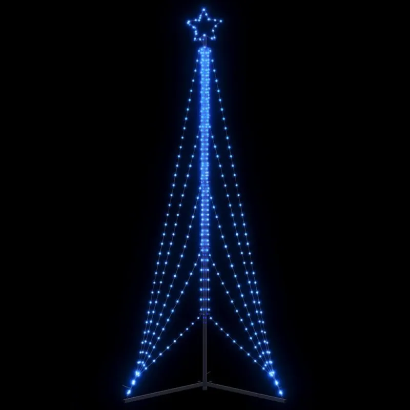 LED Kalėdų eglutė 525 LED Mėlyna 302 cm