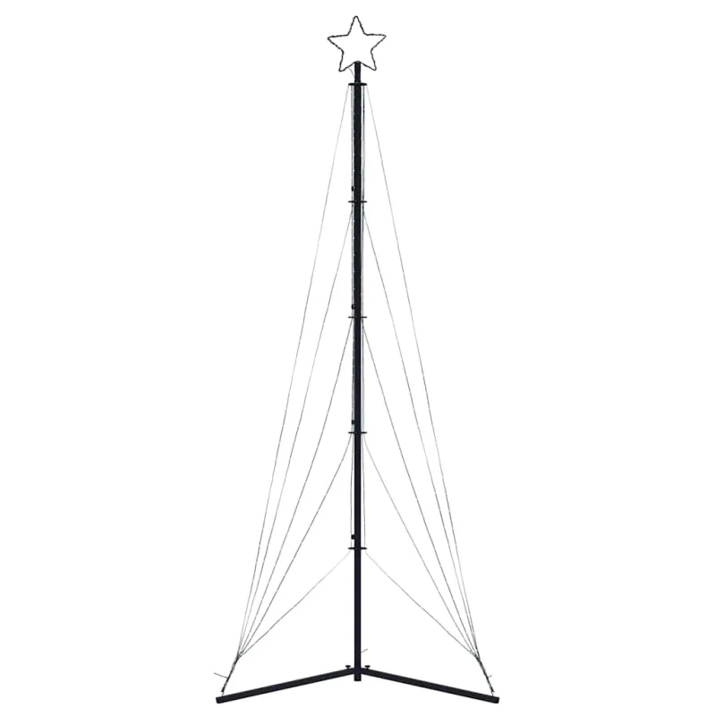 LED Kalėdų eglutė 525 LED Mėlyna 302 cm