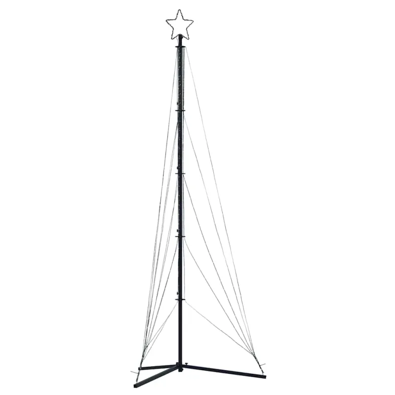 LED Kalėdų eglutė 525 LED Spalvingi 302 cm
