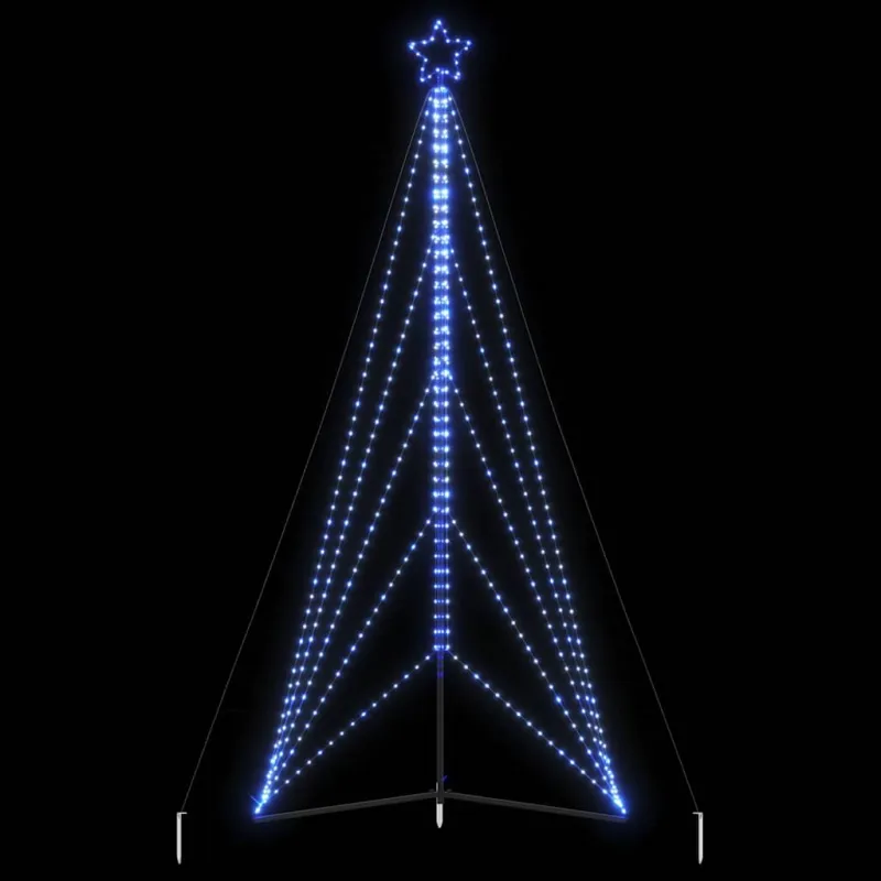 LED Kalėdų eglutė 615 LED Mėlyna 404,5 cm