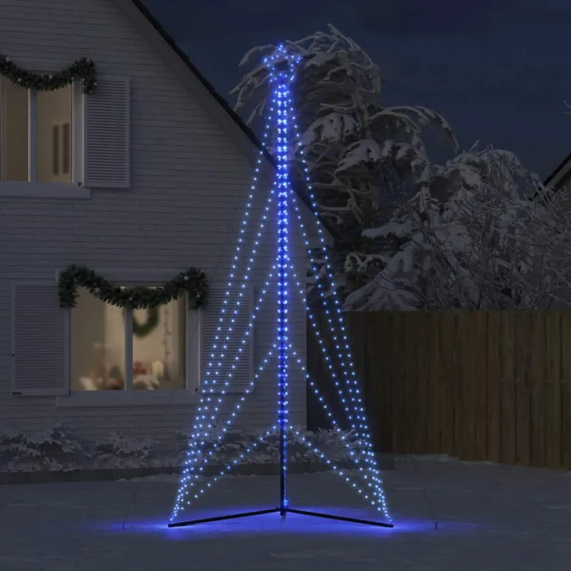 LED Kalėdų eglutė 615 LED Mėlyna 404,5 cm