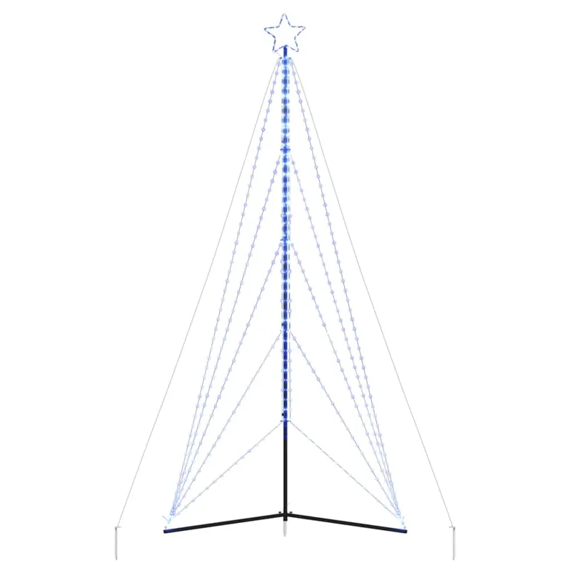 LED Kalėdų eglutė 615 LED Mėlyna 404,5 cm