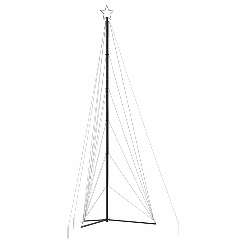 LED Kalėdų eglutė 861 LED Mėlyna 478 cm
