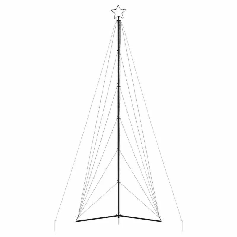 LED Kalėdų eglutė 861 LED Spalvinga 478 cm