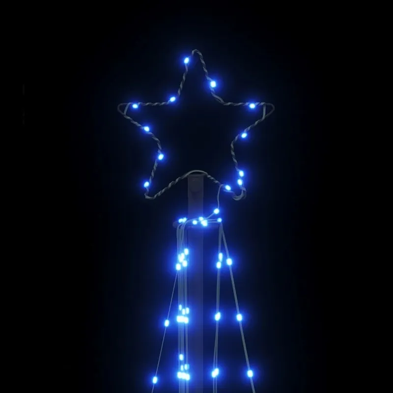 LED Kalėdų eglutė 339 LED Mėlyna 187 cm