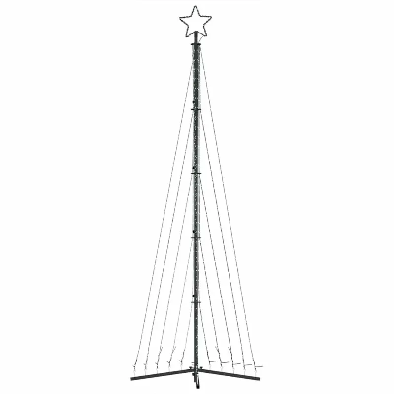 LED Kalėdų eglutė 495 LEDs Šilta Balta 300,5 cm