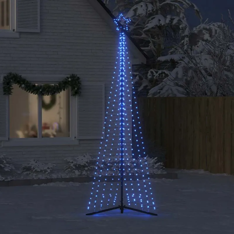 LED Kalėdų eglutė 495 LED Mėlyna 300,5 cm