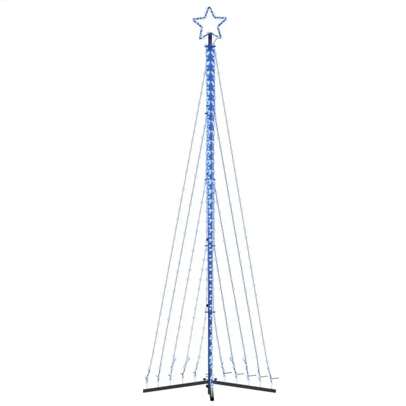 LED Kalėdų eglutė 495 LED Mėlyna 300,5 cm