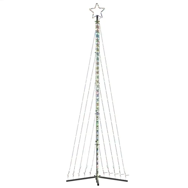 LED Kalėdų eglutė 495 LED Spalvingi 300,5 cm
