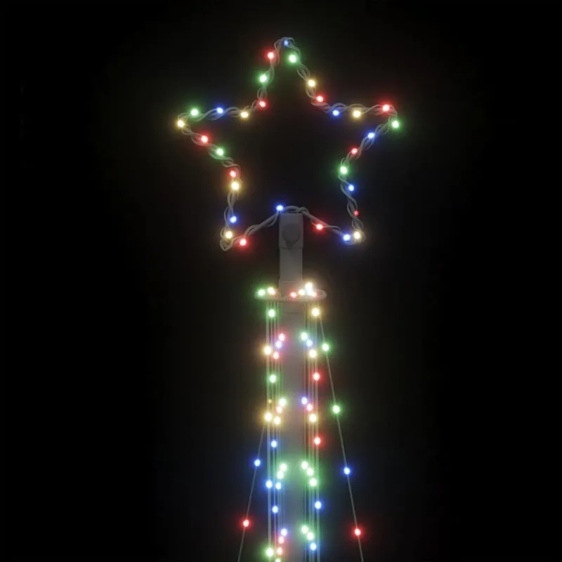 LED Kalėdų eglutė 495 LED Spalvingi 300,5 cm