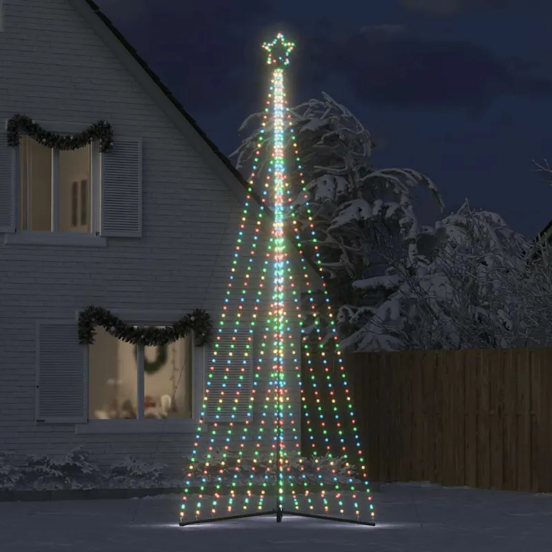 LED Kalėdų eglutė 789 LED Spalvingi 476 cm