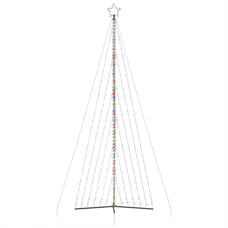 LED Kalėdų eglutė 789 LED Spalvingi 476 cm