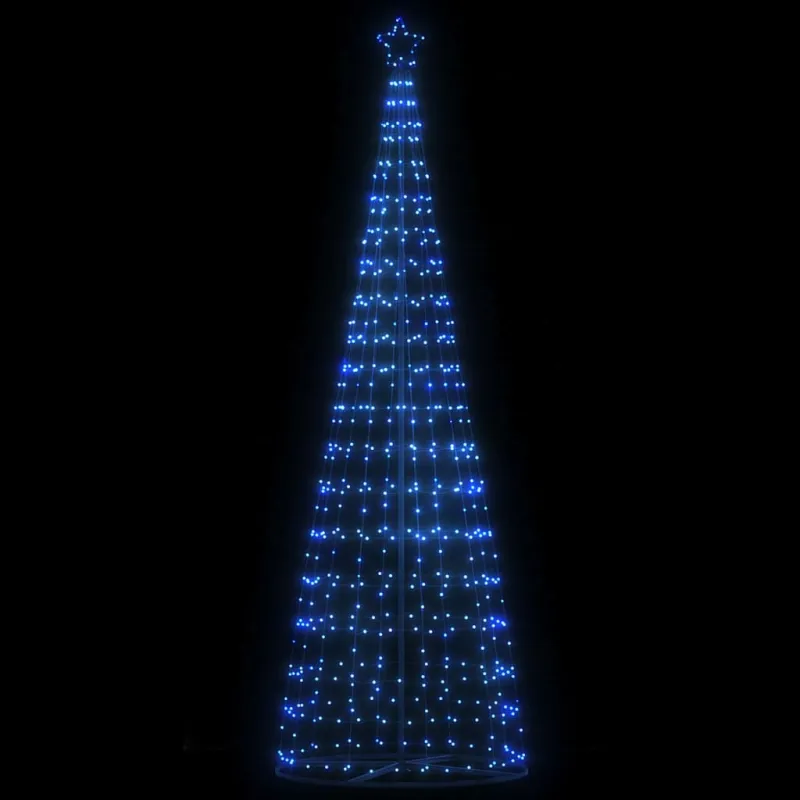 LED Kalėdų eglutė 550 LED Mėlyna 300 cm