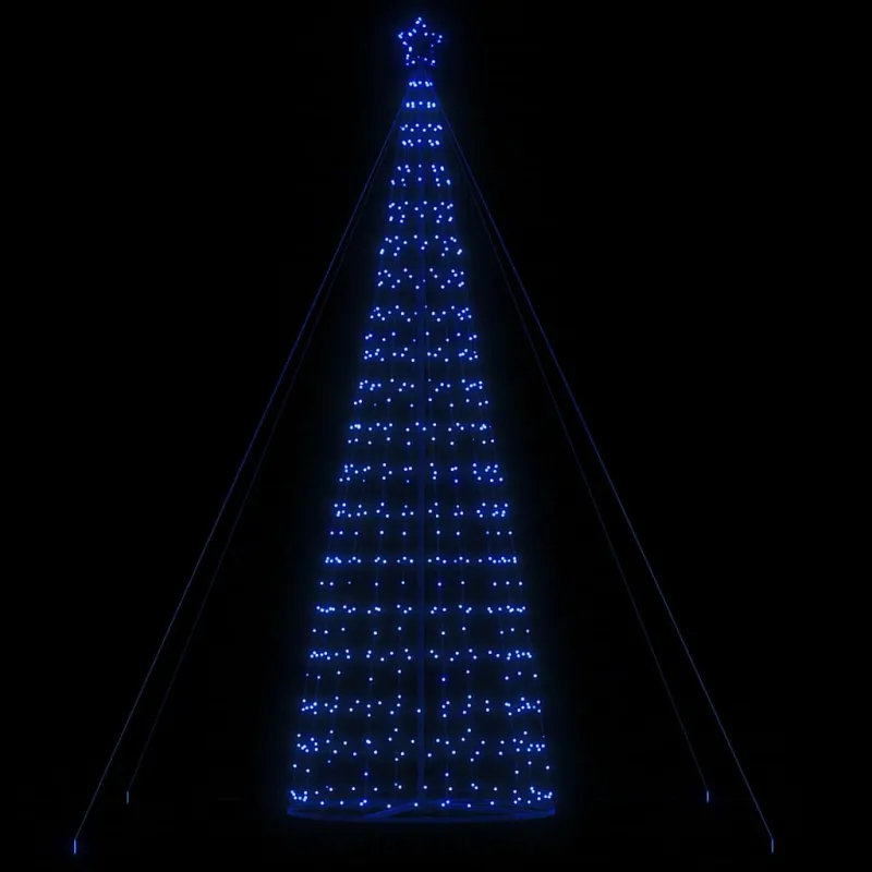 LED Kalėdų eglutė 1534 LED Mėlyna 500 cm